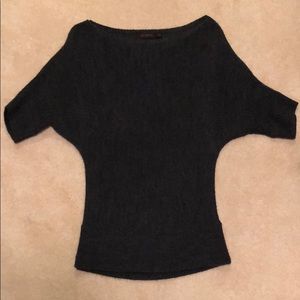Limited knit drop sleeve sweater